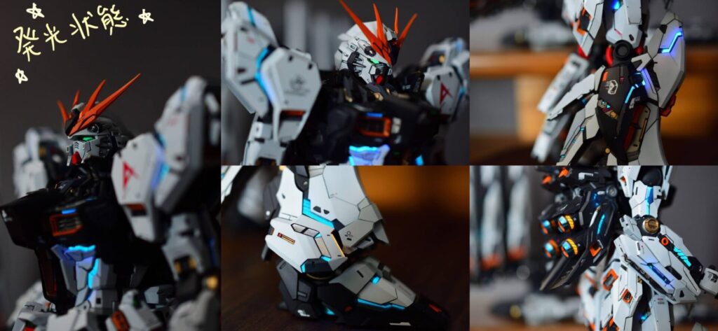 Fortune meow's Studio マスキング付き 1/100 MG ν ガンダム